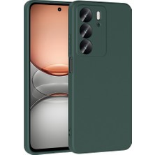 Realme C75 Kılıf Kflg Mara Lansman Kapak - Koyu Yeşil
