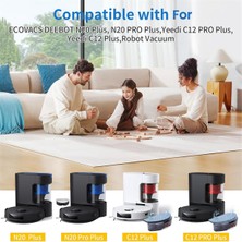 Luxuriles N20 Plus, , C12, C12 Robot Süpürge Aksesuarları Kiti Için Yedek Parçalar (Yurt Dışından)