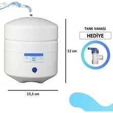 Evora 8 Litre Su Arıtma Cihazı Tankı 2.2 Galon Çelik Tank 