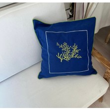 Fi Atelier Mercan Nakışlı Kırlent