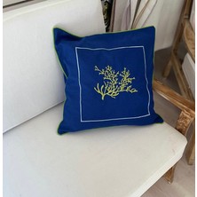 Fi Atelier Mercan Nakışlı Kırlent