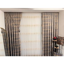 Nivemeshome Istanbul V-5502 1/3 Sık Pileli Fon Perde Apm