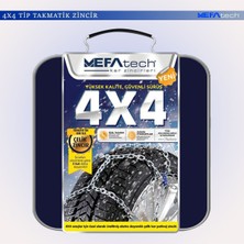 Mefatech Oto Lastik Kar Zinciri 285/40/R20 4x4 Tipi Takmatik Kolay Montaj Binek Suv Minibüs
