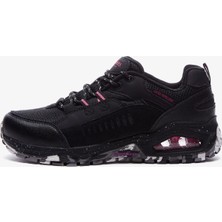 Skechers Uno Trail - Cool Trek Go Water Repellent Womens Leather Walking Shoes Hakiki Deri Kadın Yürüyüş Ayakkabısı Siyah