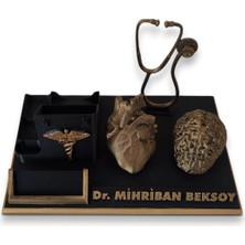 Masaüstü Isimlik ve Kartvizitlik Doktor ,tıp Bayramı Hediye, Yıl Dönümü Hediyesi, Ofis Hediye,