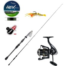 Fujin Walker 275CM 5-20GR Sniper 4000 Tele Spin Olta Takımı Seti