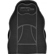 Oto Koltuk Minderi Comfortline Siyah 2li Set