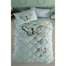 Clasy Ranforce %100 Pamuk Tek Kişilik Uyku Seti Daisy Love V1