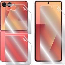 Samsung Galaxy Z Flip 7 (Iç Dış Ekran ve Arka ) Için Ipg Hydrogel Koruyucu