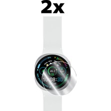 Samsung Galaxy Watch 8 44MM Hydrogel (Ince Tpu) ile Uyumlu Ipg Ekran Koruyucu (2 Adet)