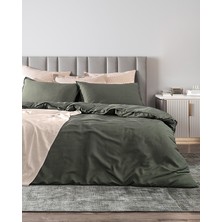 Madame Coco Loire King Size Tencel Nevresim Takımı ( TENCEL™ ) - Haki