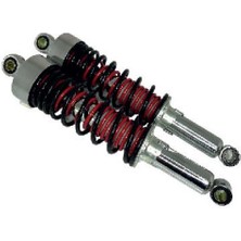 Kuba Cg Arka Amortisör // Çift Yay Siyah/kırmızı