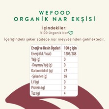 Wefood Organik Nar Ekşisi 350 gr 8681749104789