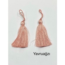 Karan Tuhafiye Floş Püskül / 2 Li Set / 7 cm / Seri 1