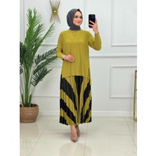 Parça Desenli Sandy Etekli Takım