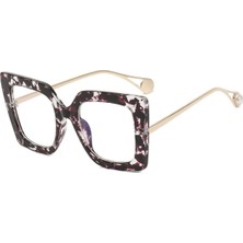 Toz Vintage Drelina Zebra Desenli Vintage & Retro Gözlük