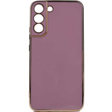 Galaxy S22 Plus Kılıf Arth Bark Kapak-Mor