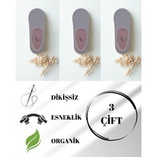 3'lü Organik Ekonomik Beyaz Kadın Babet