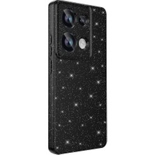 Xiaomi Redmi Note 13 Pro 4g Kılıf Kamera Korumalı Simli Lüks Mtsc Koton Kapak-Gri