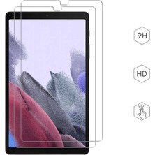 Galaxy Tab A7 Lite T225 Uyumlu Mtsc Tablet Temperli Cam Ekran Koruyucu-Renksiz