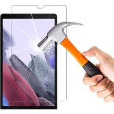 Galaxy Tab A7 Lite T225 Uyumlu Mtsc Tablet Temperli Cam Ekran Koruyucu-Renksiz