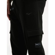 Ever Essentials Regular Siyah Erkek Kargo Cepli Jogger