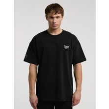 Ever Essentials Oversize Siyah Erkek Tişört