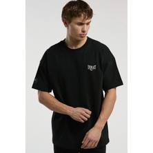 Ever Essentials Oversize Siyah Erkek Tişört
