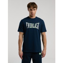 Everlast Boxing Club Logo Lacivert Erkek Tişört