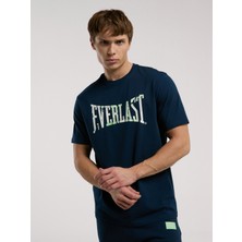 Everlast Boxing Club Logo Lacivert Erkek Tişört