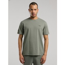 Ever Essentials Regular Haki Erkek Tişört