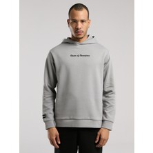 Everlast Champions Collection Gri Erkek Kapüşonlu Sweatshirt