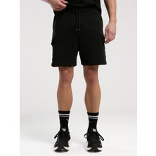 Ever Essentials Regular Siyah Erkek Şort