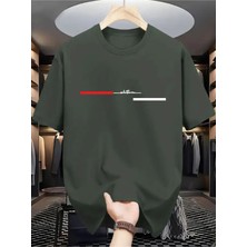 Unisex Baskılı Oversize T-Shirt