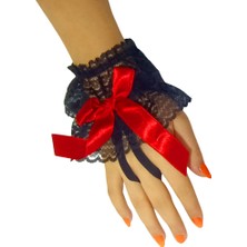 Asist Secret Magic ASM1289YKadın Siyah Dantel El Bilekliği Gelinlik Aksesuarı