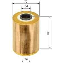 Bosch Yağ Filtresi Fıat Egea 1.6 15 500×1.6 14 Mını R52 Cooper Scooperone 0407 Jeep Renegade  11427509208 11427512446 04693101AA