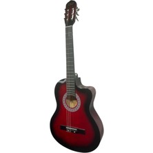 Klasik Gitar Kesik Kasa Sap Ayarlı Kılıf Askı Pena Sticker Burgu Çevirici Sileme Bezi Ayar Alyanı