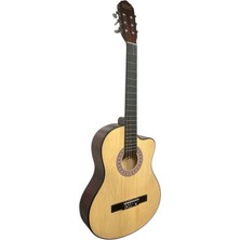 Klasik Gitar Kesik Kasa Sap Ayarlı Kılıf Askı Pena Sticker Burgu Çevirici Sileme Bezi Ayar Alyanı