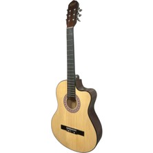 Klasik Gitar Kesik Kasa Sap Ayarlı Kılıf Askı Pena Sticker Burgu Çevirici Sileme Bezi Ayar Alyanı