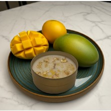 Mango Aromalı 75CC Altin Süs Motifli Mum