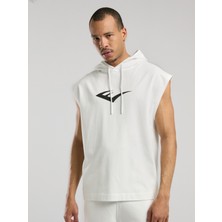 Ever Classics Oversize Beyaz Erkek Kolsuz Sweatshirt