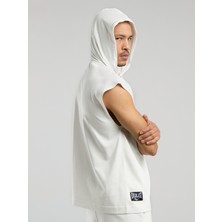 Ever Classics Oversize Beyaz Erkek Kolsuz Sweatshirt