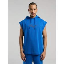 Ever Classics Oversize Koyu Indigo Erkek Kolsuz Sweatshirt