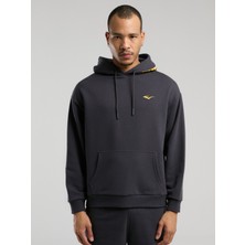 Ever Classics  Comfort Füme Kapüşon Baskılı Erkek Sweatshirt