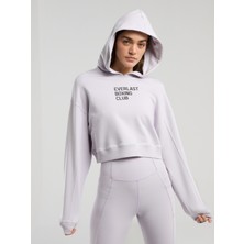 Everlast Boxing Club Wmn Crop Uzun Kollu Lila Kadın Sweatshirt