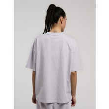 Ever Classics Wmn Oversize Lila Kadın Tişört