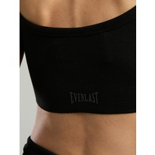 Ever Relaxed Rib Siyah Kadın Atlet Büstiyer