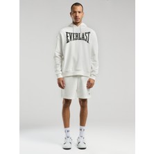 Ever Classics  Comfort Beyaz Kapüşonlu  Erkek Sweatshirt