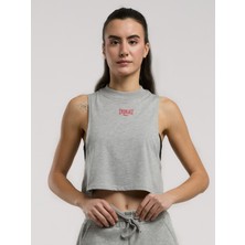 Everlast Ever Essentials Gri Melanj Kadın Atlet Nefes Alabilir Kumaş ile Rahat Günlük Kullanım İçin Tasarlandı