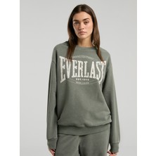 Everlast Authentic Boxing Wmn Haki Kadın Sweatshirt